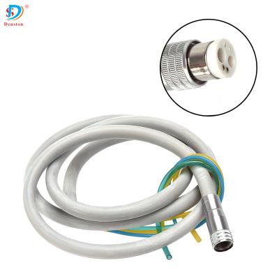 China 6 Hole Acrylic Dental Handpiece Hose Silicone Tube With Connector for sale