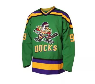 China High Cost Effective Custom Made 100% Polyester Fabric China OEM Service Cheap Vintage Hockey Jerseys for sale