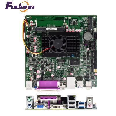 China Fodenn Intel NM10 Atom D2550 Embedded Industrial Motherboard Dual Core Mini ITX Motherboard 170MMX170MM for sale