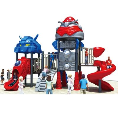 China Eco-friendly Robot Series Robot Series Outdoor Playground Equipment With Slide And Climbing - CE Approved for sale