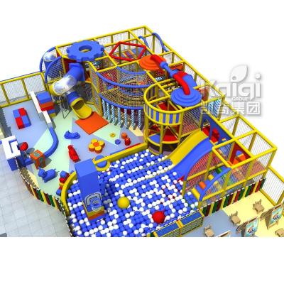 China Hot Sales EU Standard High Quality Toddler Indoor Playground Equipment Soft 50-80 Kids for sale