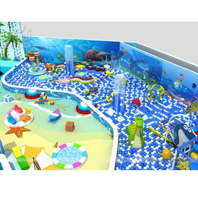 China High quality commercial kids indoor playground equipment for sale with 15-30 ball pool and slide kids for sale