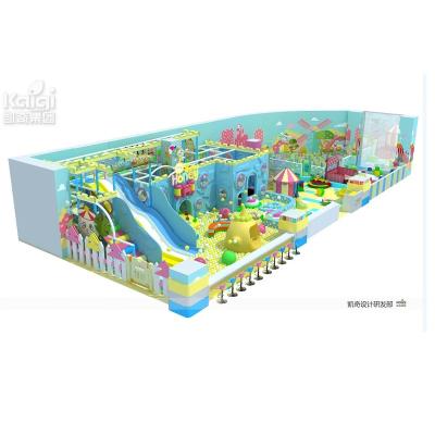 China Top Supplier in Standard Children Playground Amusement Park China CE Indoor Equipment 50-80 Kids for sale