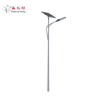 China ROAD high power panel outdoor lamp smart power led solar street light with 7m pole for sale