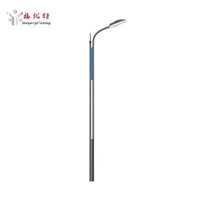 China ROAD 6m Outdoor Steel Street Road Light Post Pole With LED Lamp for sale