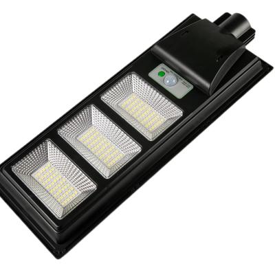 China Outdoor ROAD Wholesale Price ABS All In One 50w 100w 150w Integrated Solar LED Street Light With Pole for sale