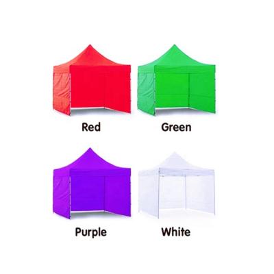 China 10X10 Custom Outdoor Pop Up Tent Folding Pop Up Canopy Tent With Side Walls for sale