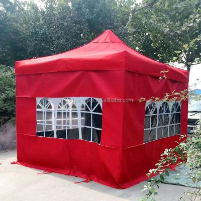 China 2.4x2.4m,3x3m,3x4.5m	Outdoor Pop Up Tent Outdoor Metal Canopy  Tent Steel Garden Patio Gazebo for sale