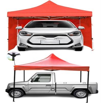 China Heavy Duty Outdoor Pop Up Tent 10x10 Gazebo Canopy Folding Car Parking Tents for sale