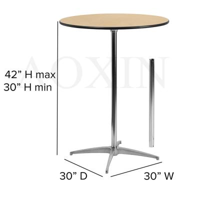 China Modern wooden cocktail table, bar table, club table for sale