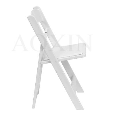 China Modern white folding wedding chair for sale