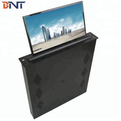 China Monitor Elevator BNT 17Inch LED Screen Meeting Table Retractable Monitor Motorized Lift BLL-17.3 for sale