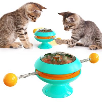 China Cat Toys Supplies With Catnip Viable Rotating Interactive Training Toys For Cats Kitten Cat Accessories Pet Products Dropshipping for sale