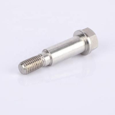 China High Hardness Customized Fastener Non-standard Outer Hexagon Head Round Neck Bolt With Collar for sale