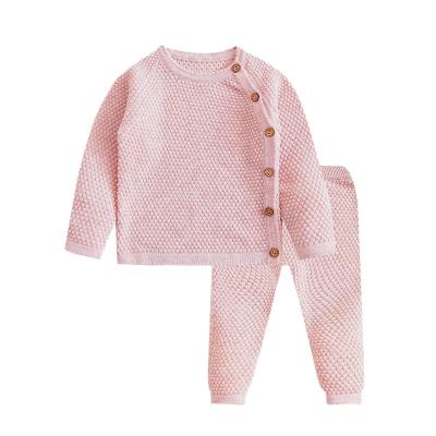 China Other Winter Autumn Clothing Baby Christmas Tops + Panties Teams Baby Knit Sweater Baby Pajamas Sets for sale