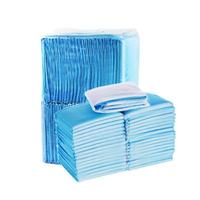 China Waterproof Disposable Portable Bed Diaper Pad Pet Puppy Training Changing Pad for sale