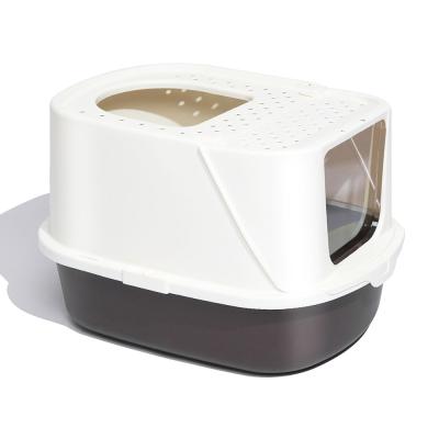 China Cute Design Viable Cat Litter Box with Cat Litter Box Shovel for Daily Pet Poop Cleaning for sale