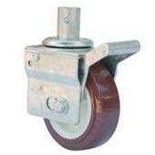 China Round Stem Scaffold Caster Side Brake for sale