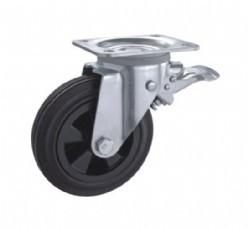 China Total Brake Garbage Container Caster for sale