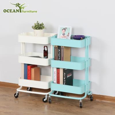 China Sustainable Wholesale metal kitchen storage shelf rack / book display rack for sale