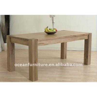 China Wholesale Cheap Solid Wood Solid Oak Dining Table for sale