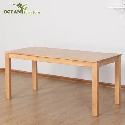 China high quality solid wood dining room furniture wooden dinner table for sale