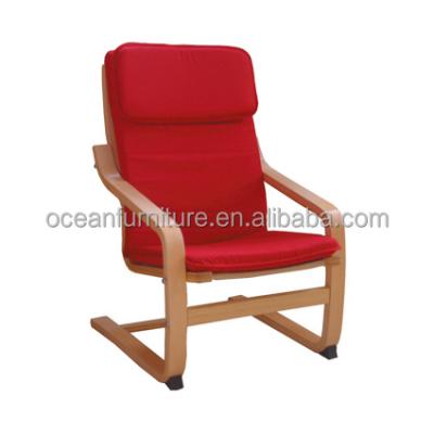 China Birch Wooden Kids Sofa Chair for sale