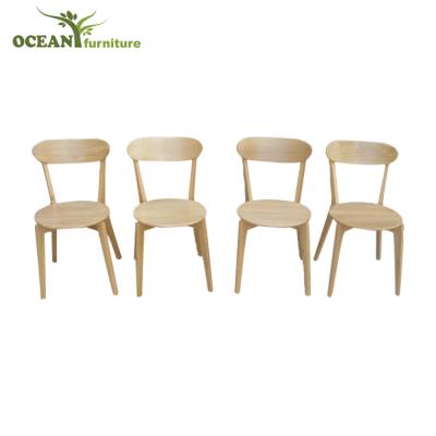 China Hot Sale Durable Simple Furniture Solid Wood Wooden Chair Designs for sale