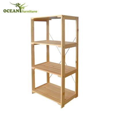 China Wholesale High Quality Solid Wood Bookcase Wooden Furniture for sale