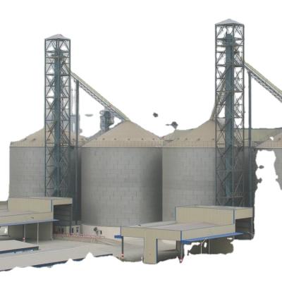 China 1000T Mill Steel Grain Silo for sale