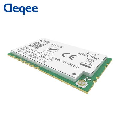 China Iot Solutions Cleqee-2 E32-433T30S SX1278 SMD 30dBm 1W 8km Long Range Receiver IPX Transceiver LoRa 433mhz RF Wireless Module for sale