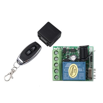 China Other RF Transmitter 433 MHz Remote Controls With Switch DC 12V 1CH Relay Wireless Remote Control Receiver Module for sale