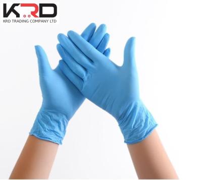 China 100pcs/box Surgical supplies Cheap price Disposable Nitrile Medical Gloves for sale