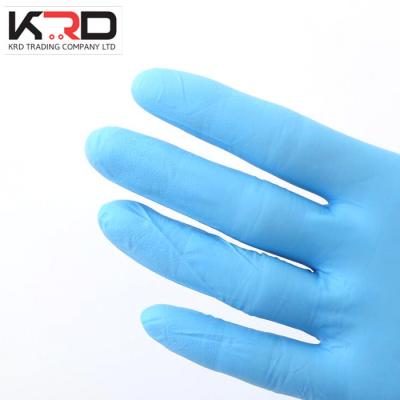 China 100pcs/box Surgical supplies Cheap price Disposable Nitrile Medical Gloves for sale