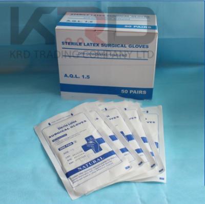 China Latex Examination Gloves/Disposable Latex Gloves Medical Consumables for sale