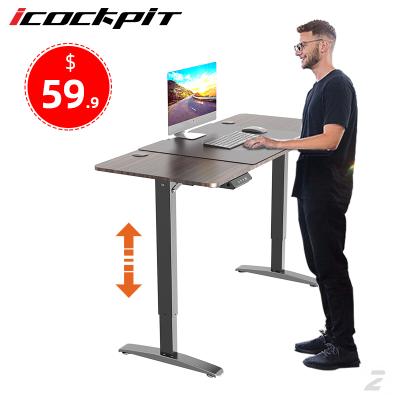 China Smart Economical Adjustable Height Adjustable Workstation Manual Height Adjustable Laptop Rest-Rack Icockpit Table (Height) for sale