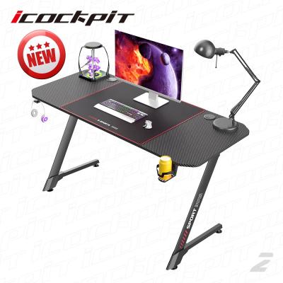 China (Other) icockpit Z Free Sample Adjustable Gaming Table Shaped Computer Table Gaming PC Gaming Desk Best Office Corner Professional Modern Desk New for sale