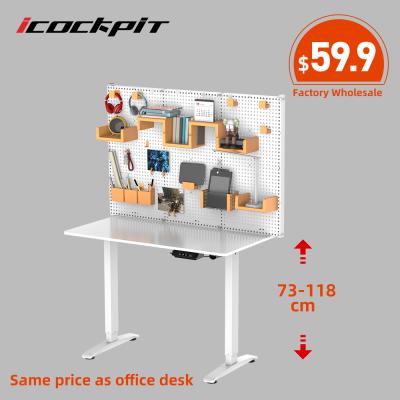 China Office Gaming Position (Height) Adjustable Desk Icockpit Shop Use Ergonomic Online Standing Height Table Adjustable Home for sale