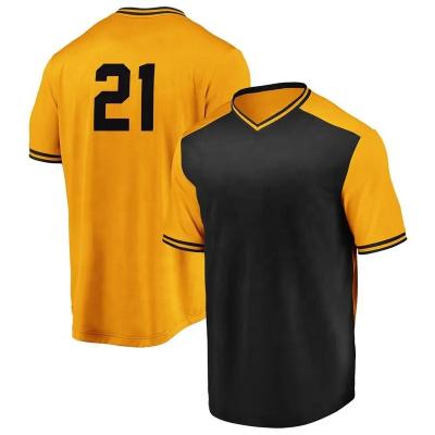 China Antibacterial Wholesale Custom Sublimated Mens Youth Baseball Tank Tops Uniforms T-shirts USA Baseball Tank Top for sale