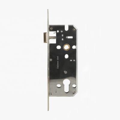 China High Quality Wooden Door 85mm*45mm Stainless Steel Mortise Lock With 3 Bolts for sale