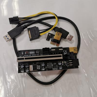 China PCBA NewOne best quality PCI-E riser 006C 007s 008c 008s 009s 009c plus pcie 16x riser with 60cm USB3.0 cable for sale