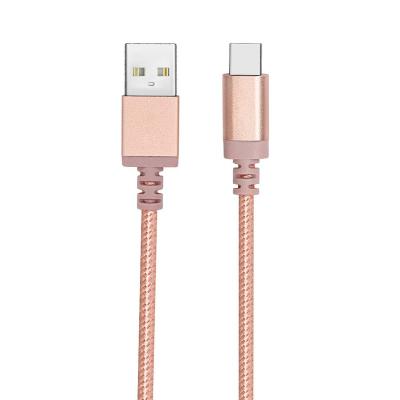 China Factory Price Cheap Nylon USB-A To MICRO Braided Type-C 3A USB Cable Fast Charging Sync Data Cable For Mobile Phone for sale