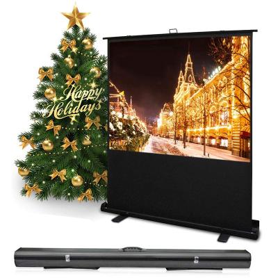 China Fast, Lightweight And Simple Wall Mounted Outdoor Projection Screens Projection Screen Pictures for sale