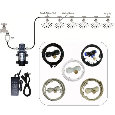 China Farmland Irrigation System 5L/min DC 12V 60W Auto Switch Diaphragm Water Pump Agricultural Micro High Pressure Mist Pump For Garden for sale