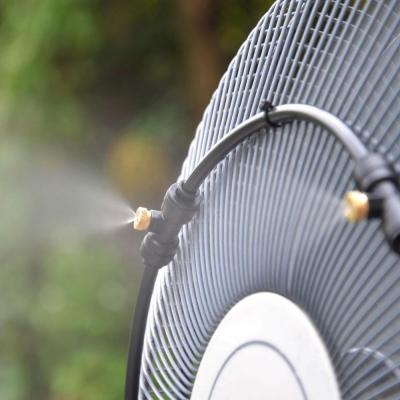 China Outdoor Garden Watering And Irrigation Sprayers Mist System Mist Fan Cooling Rings for sale