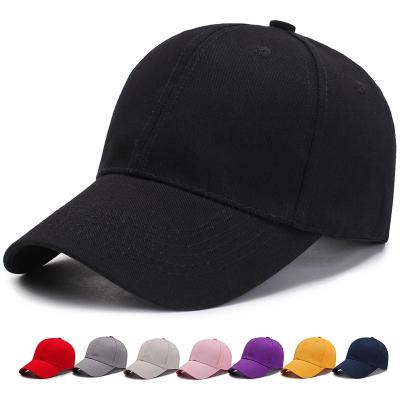 China breathable & Waterproof 2023 blank high quality baseball cap wholesale ; 6 Panel Fashion Customized Polyester Sports Baseball Cap for sale