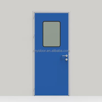 China Modern Customized Steel Double Swing Clean Room Door For Hospital Medical Clean Room for sale