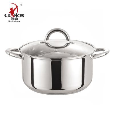 China Factory price sustainable stainless steel kitchen pot for sale