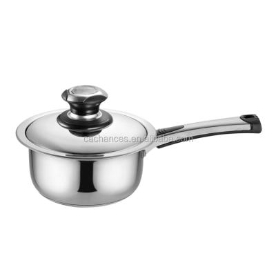 China Stainless Steel 16cm Viable Induction Saucepot for sale