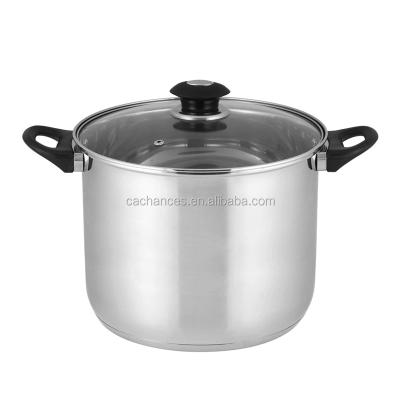 China Sustainable High Quality Deep Running Stainless Steel Pot for sale